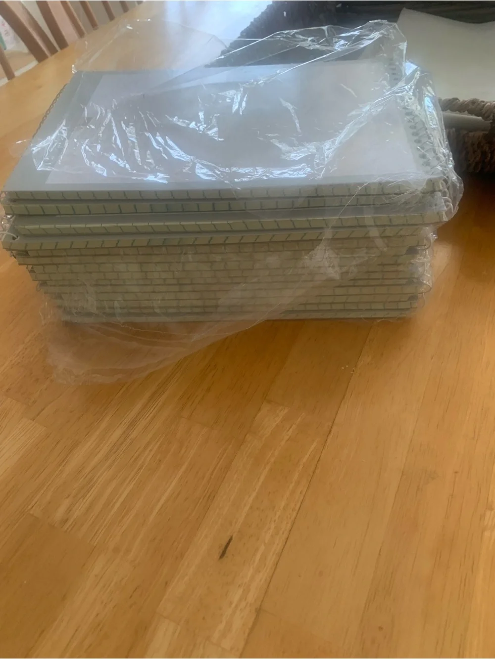 15 Gray Steno Pads - Spiral Top Notebook brand new never used!